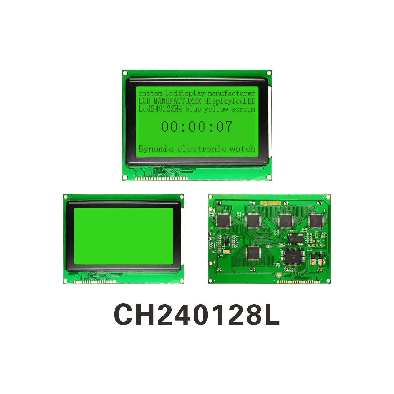CH240128L   LCD-Modul 240x128 mit PCB