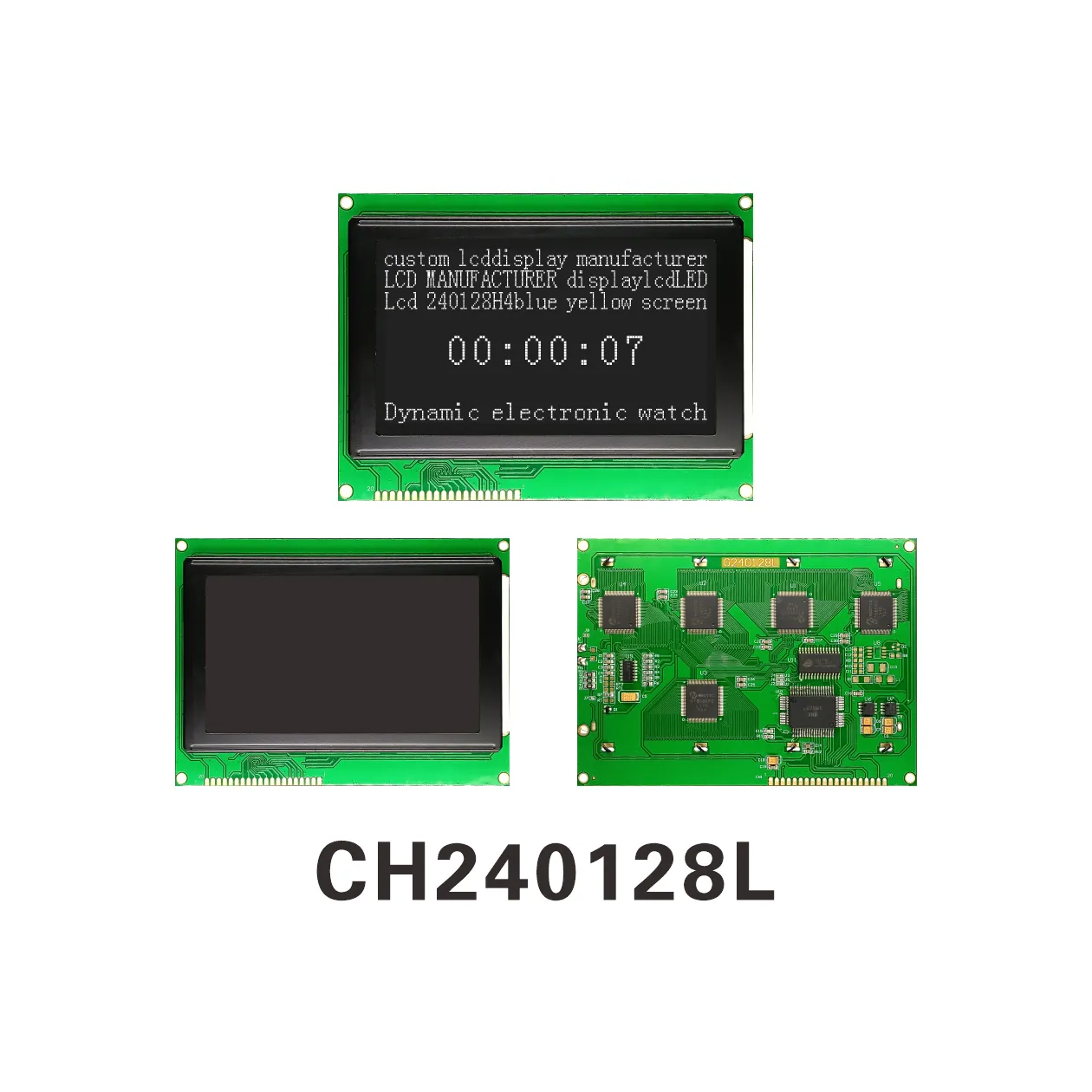 CH240128L   LCD-Modul 240x128 mit PCB