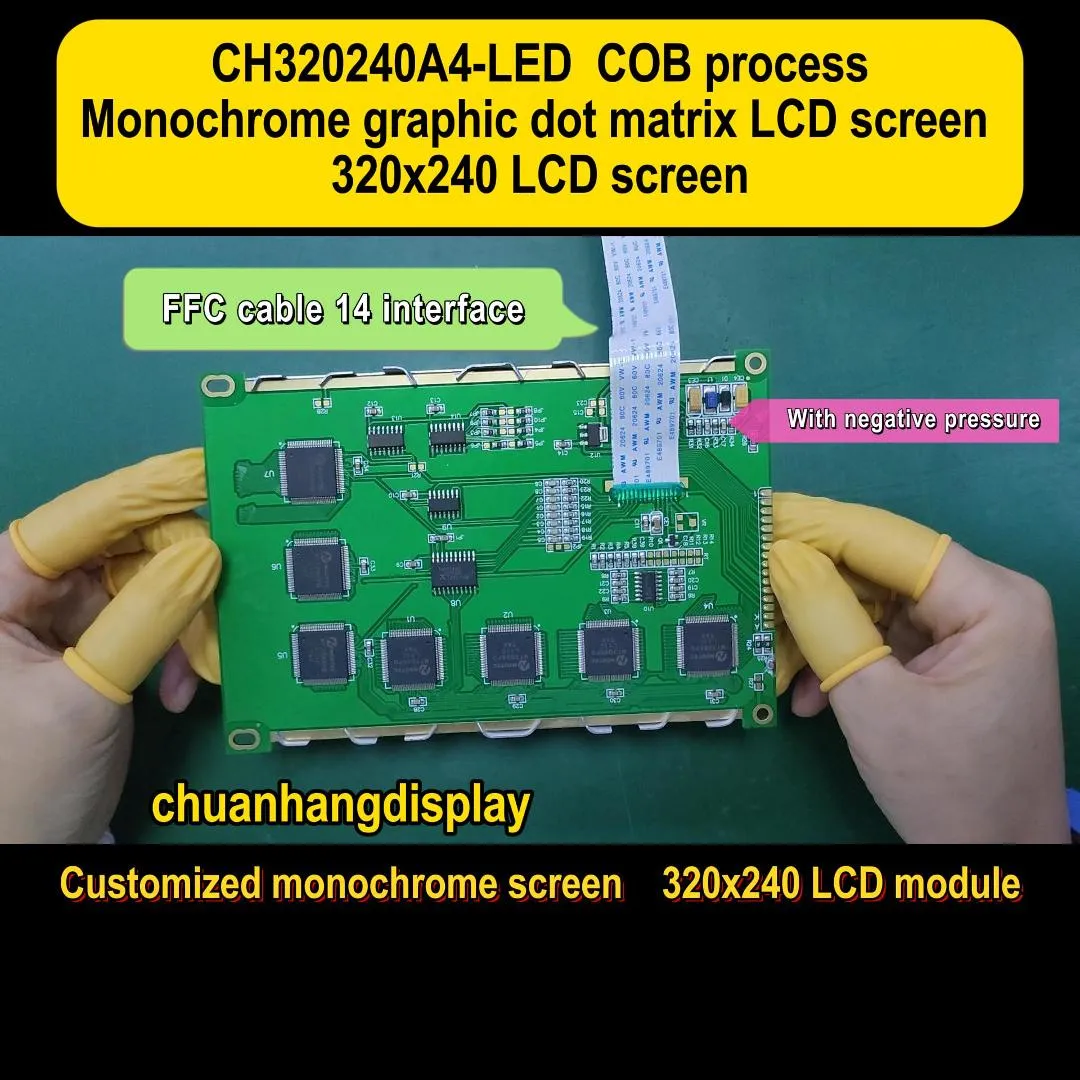 CH320240A4-LED M&oacute;dulo de Pantalla Gr&aacute;fica de Cristal L&iacute;quido