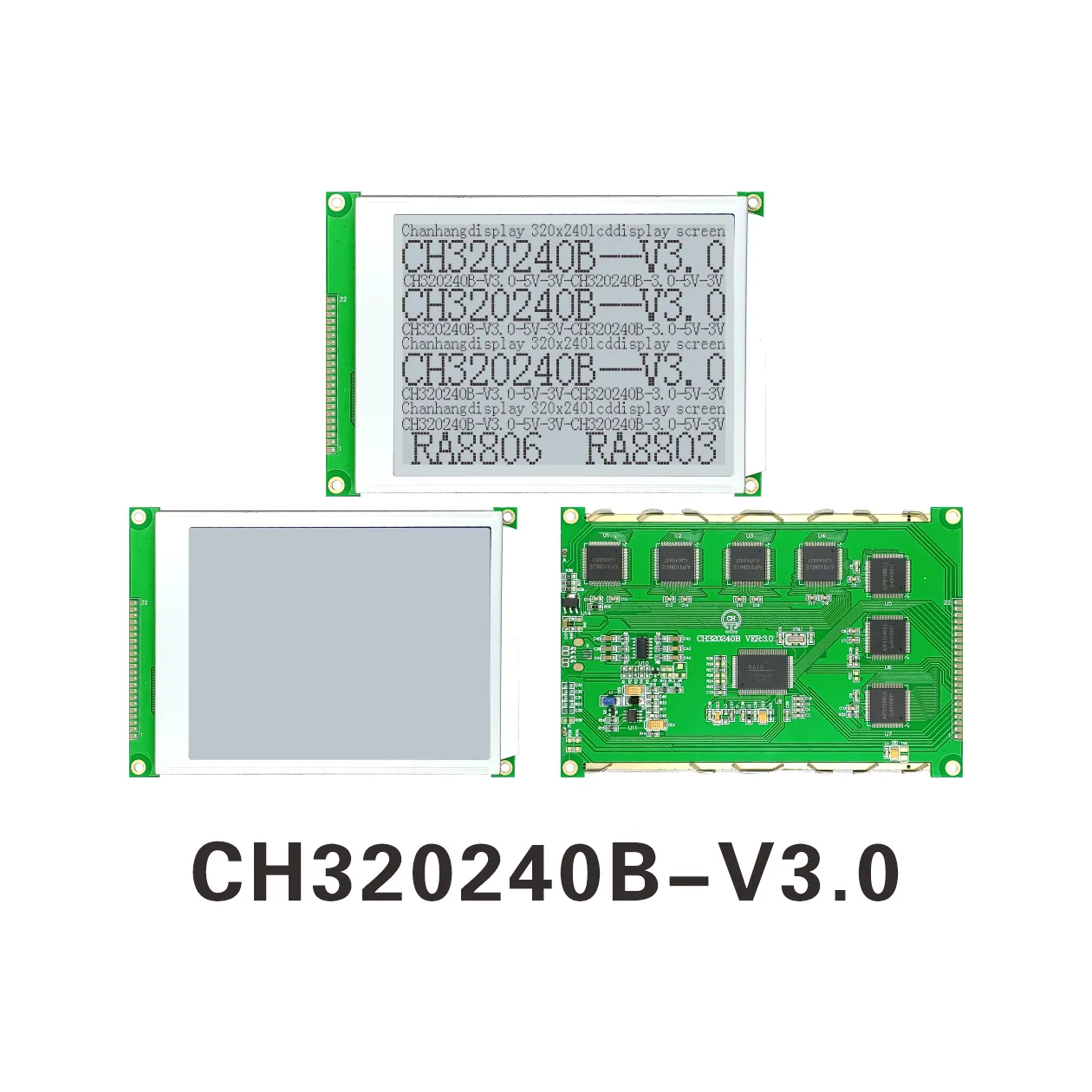 CH320240B 320x240 Affichage LCD Graphique