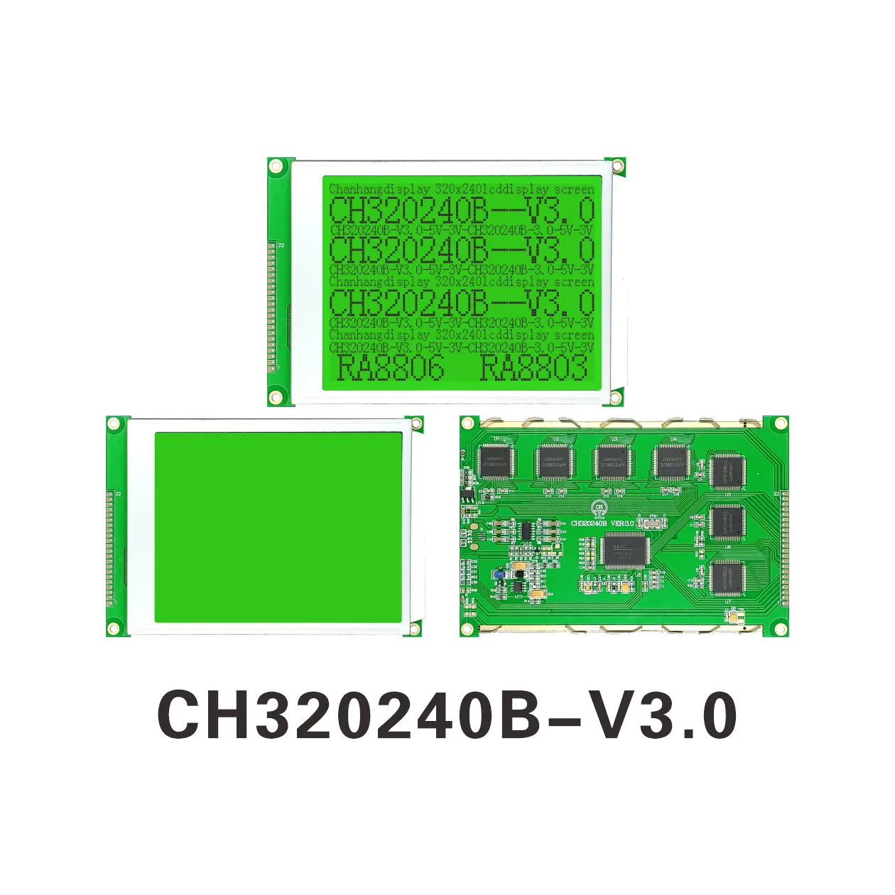 CH320240B 320x240 Affichage LCD Graphique