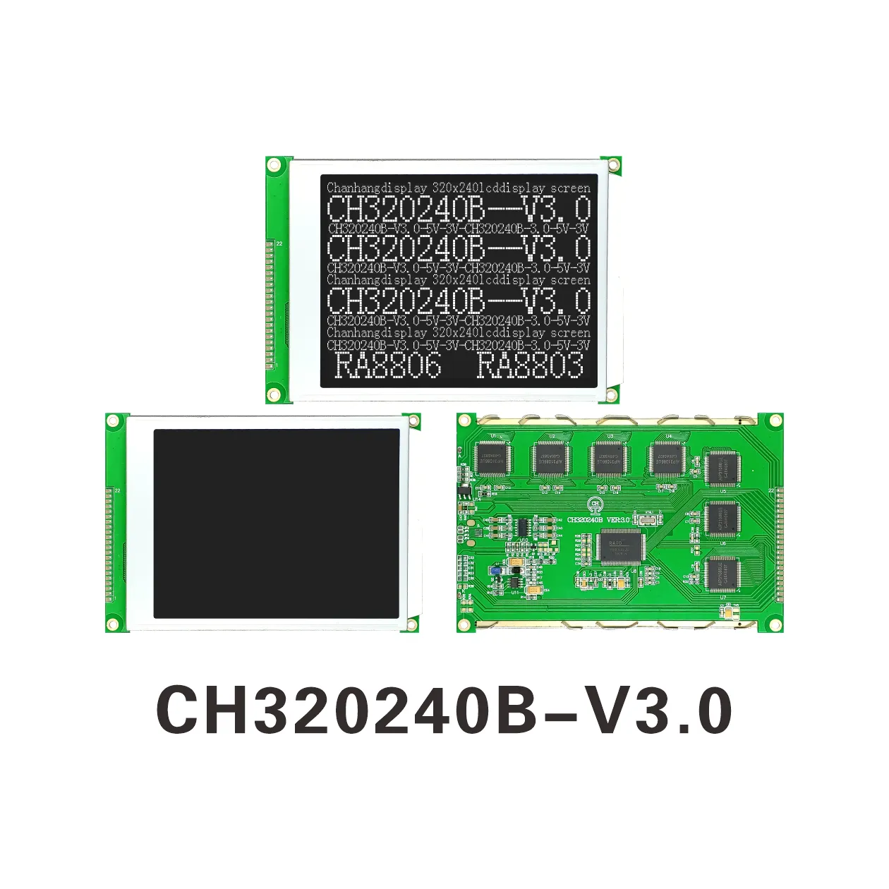 CH320240B 320x240 Affichage LCD Graphique