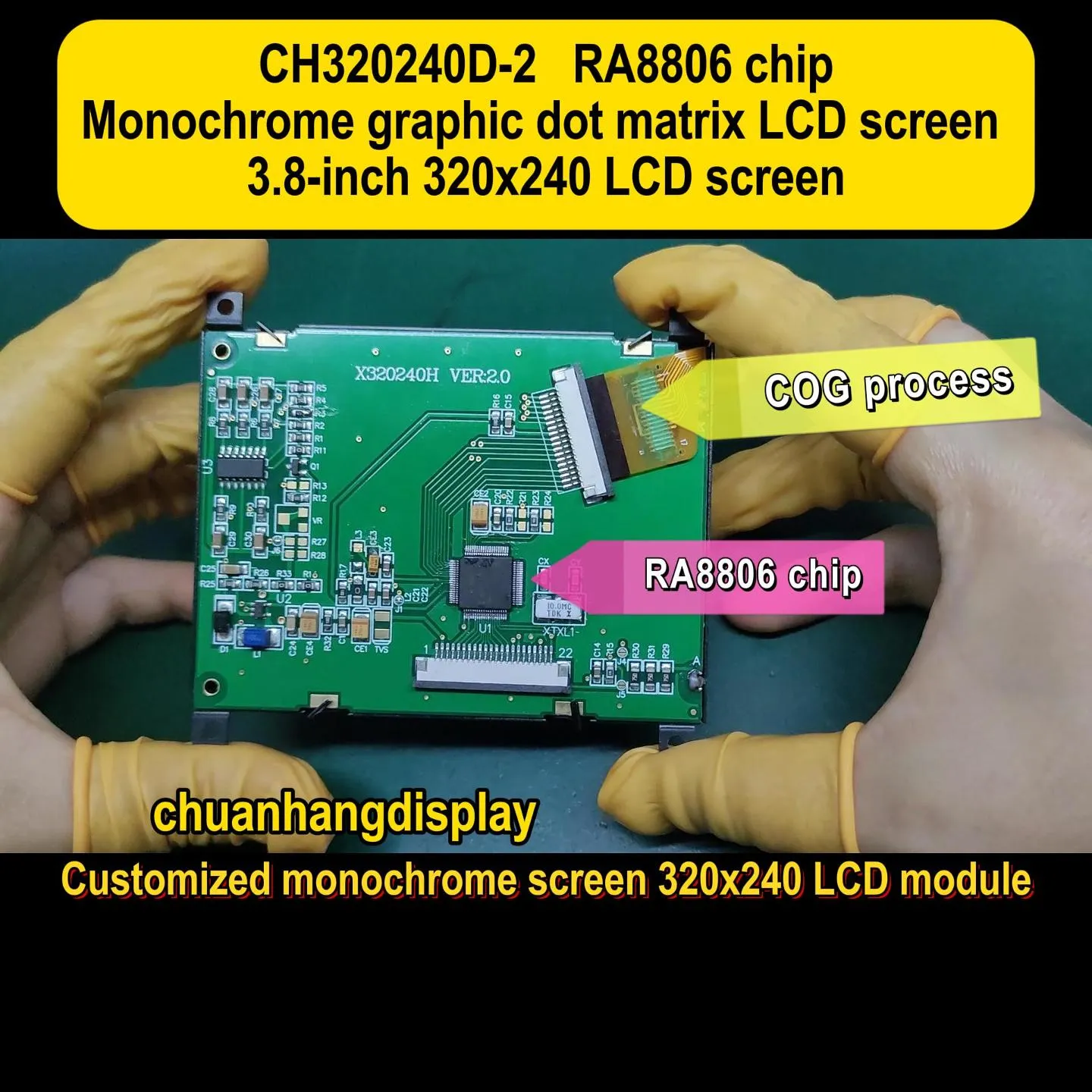 CH320240D-2 Module LCD COG