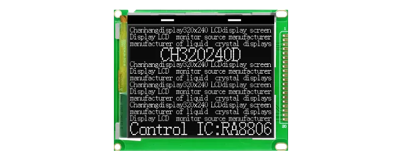 Module LCD CH320240D Chip on Glass 320x240