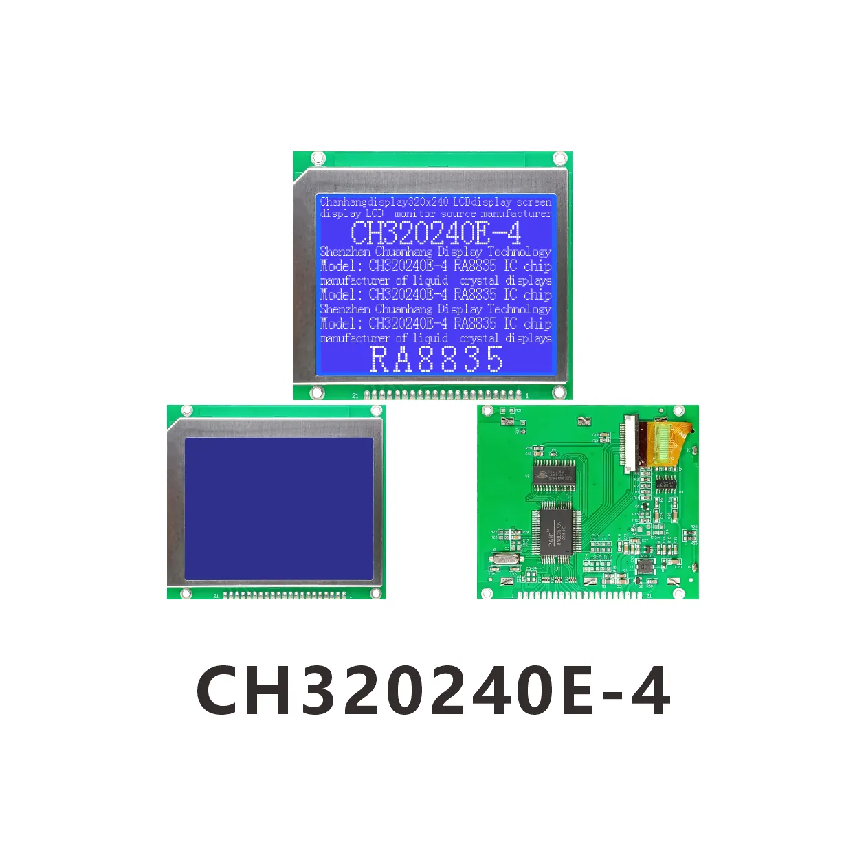 CH320240E-4 Grafisches Flüssigkristall-Display-Modul