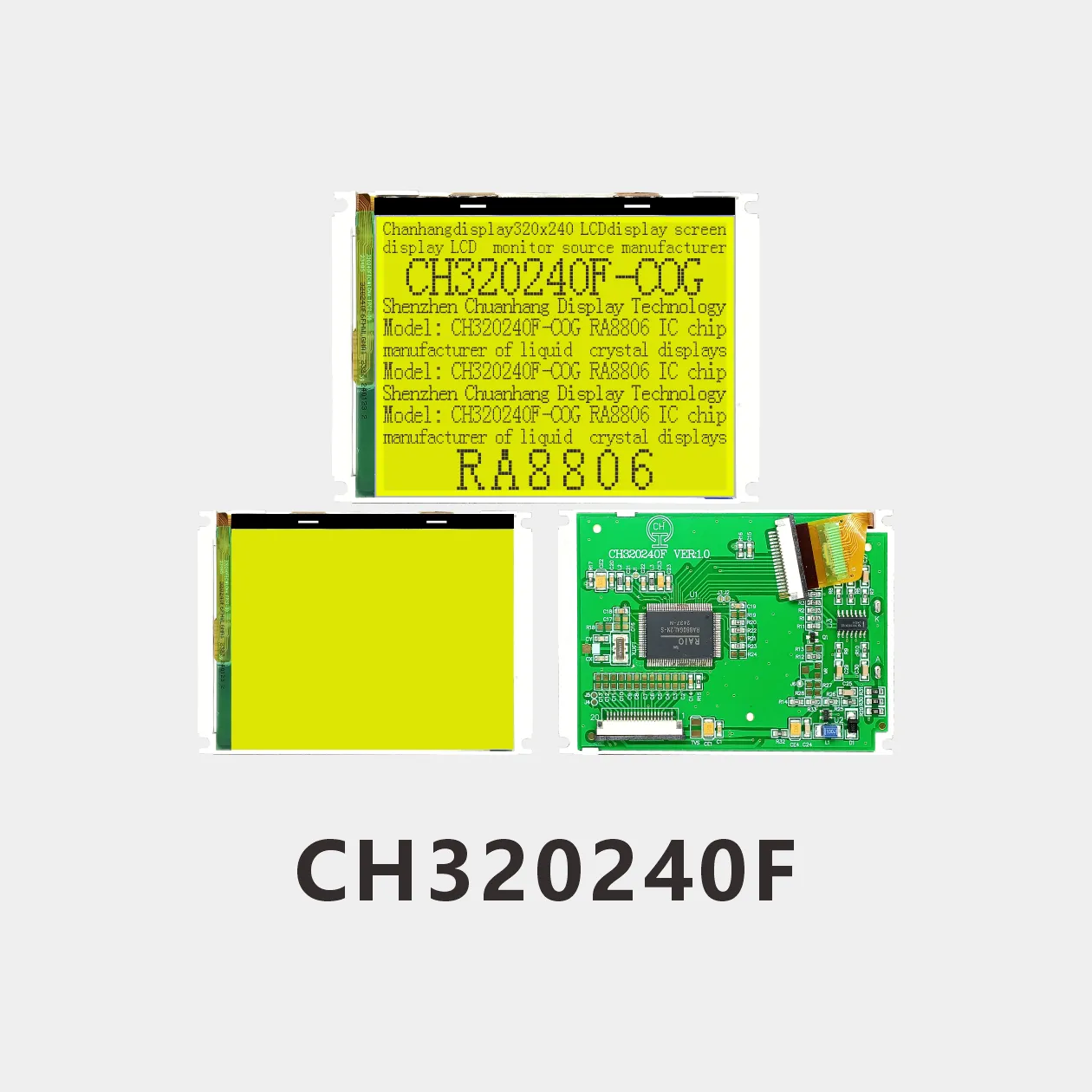 CH320240F 320x240 LCD-Modul