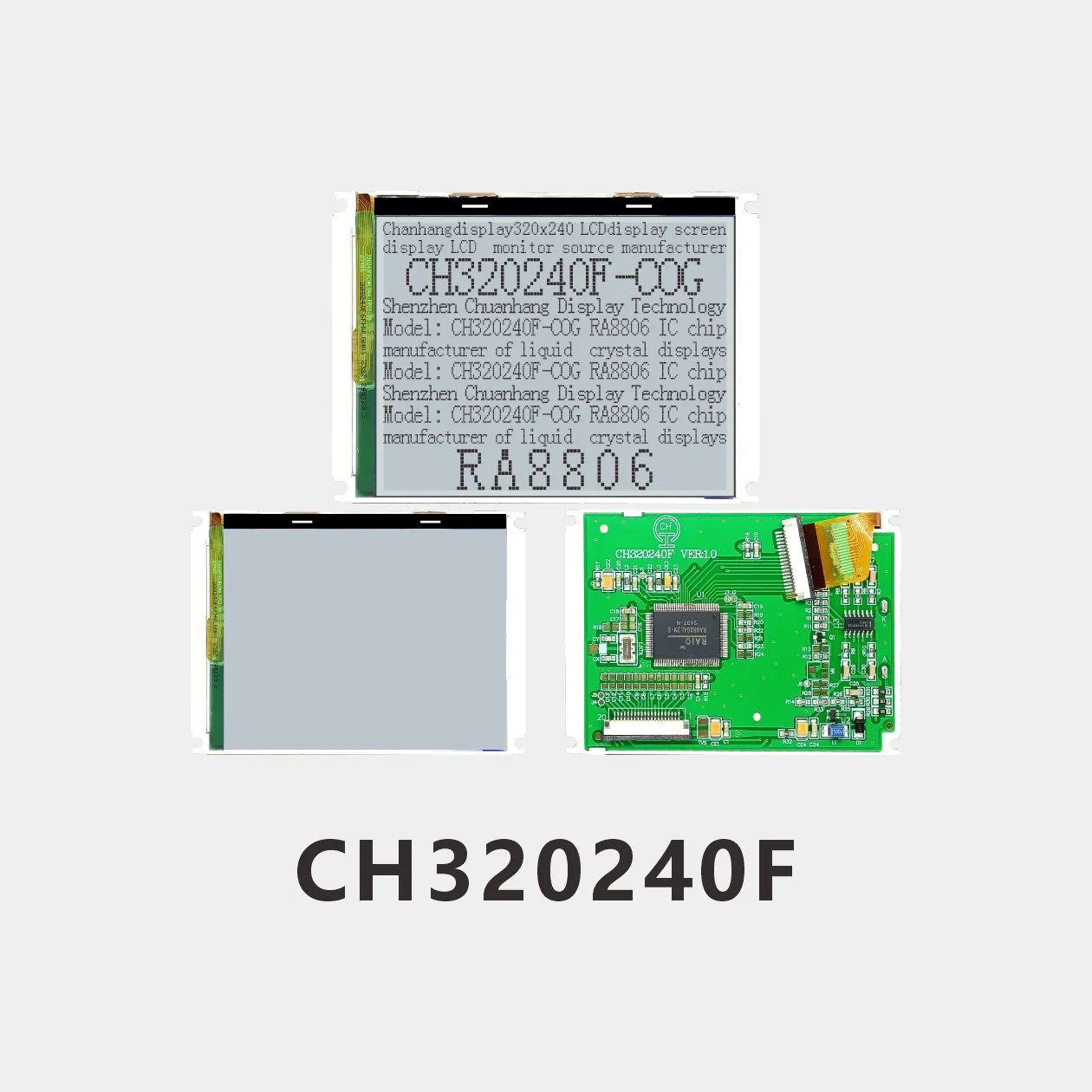 CH320240F 320x240 LCD-Modul