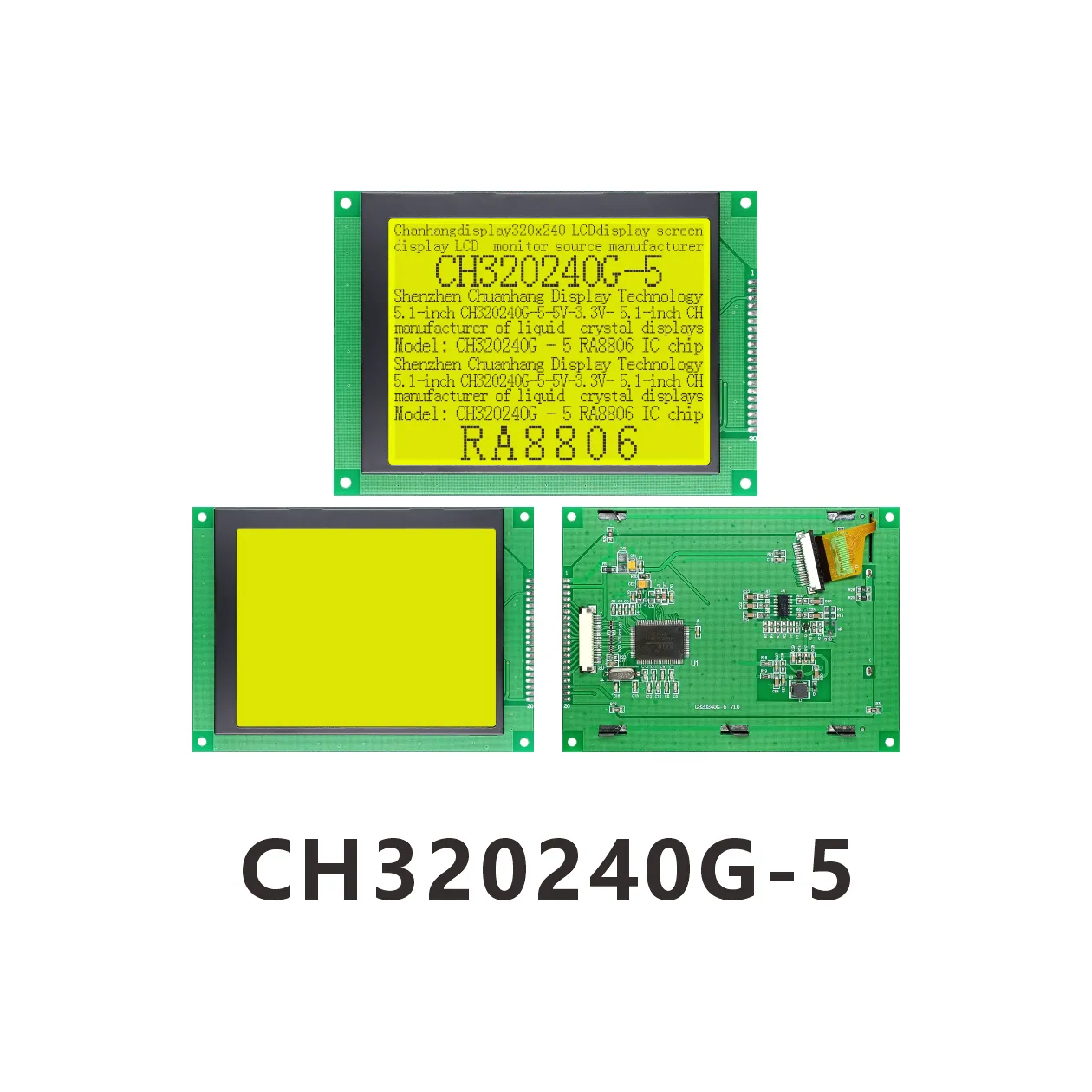 CH320240G-5 COG Grafik-LCD-Modul