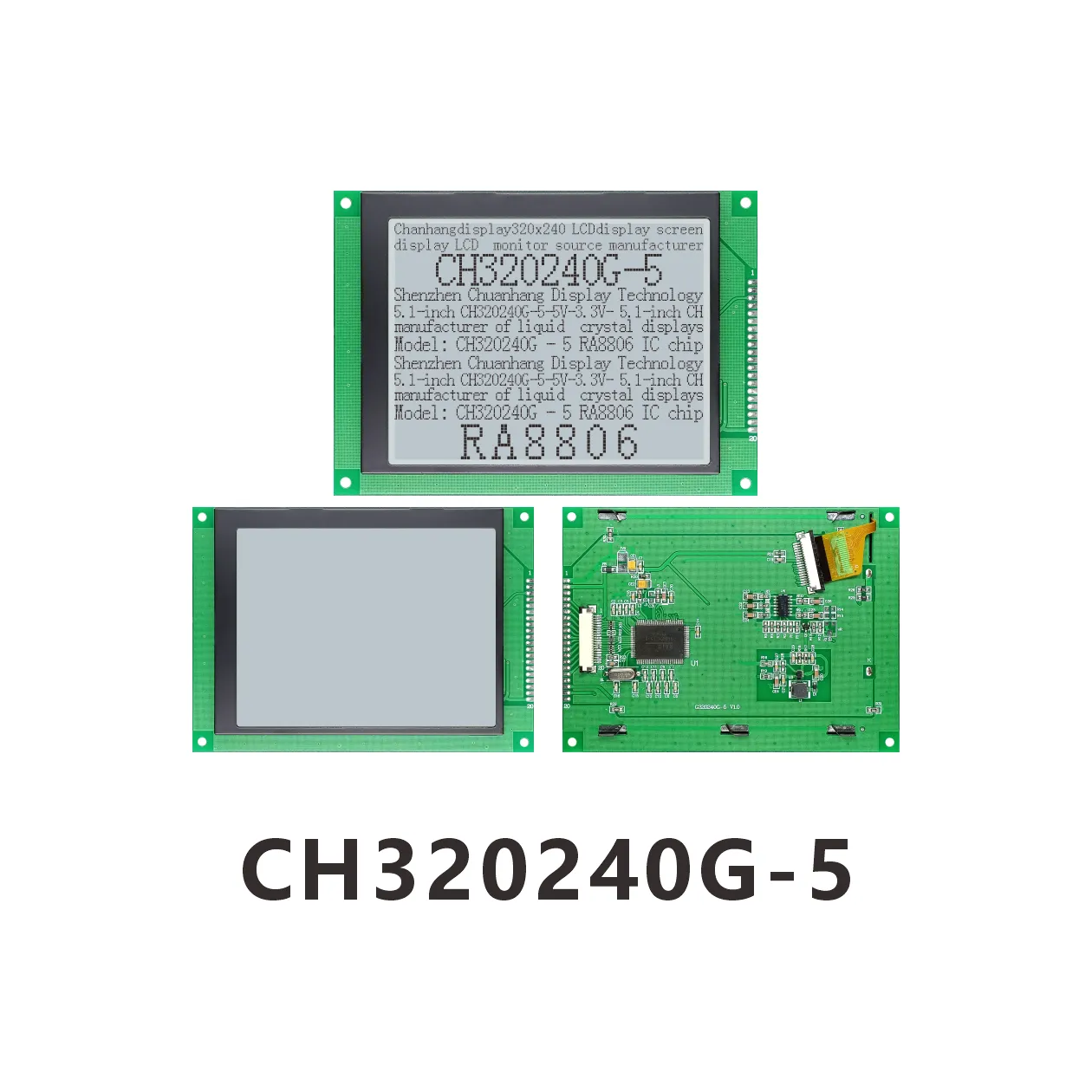 CH320240G-5 COG Grafik-LCD-Modul