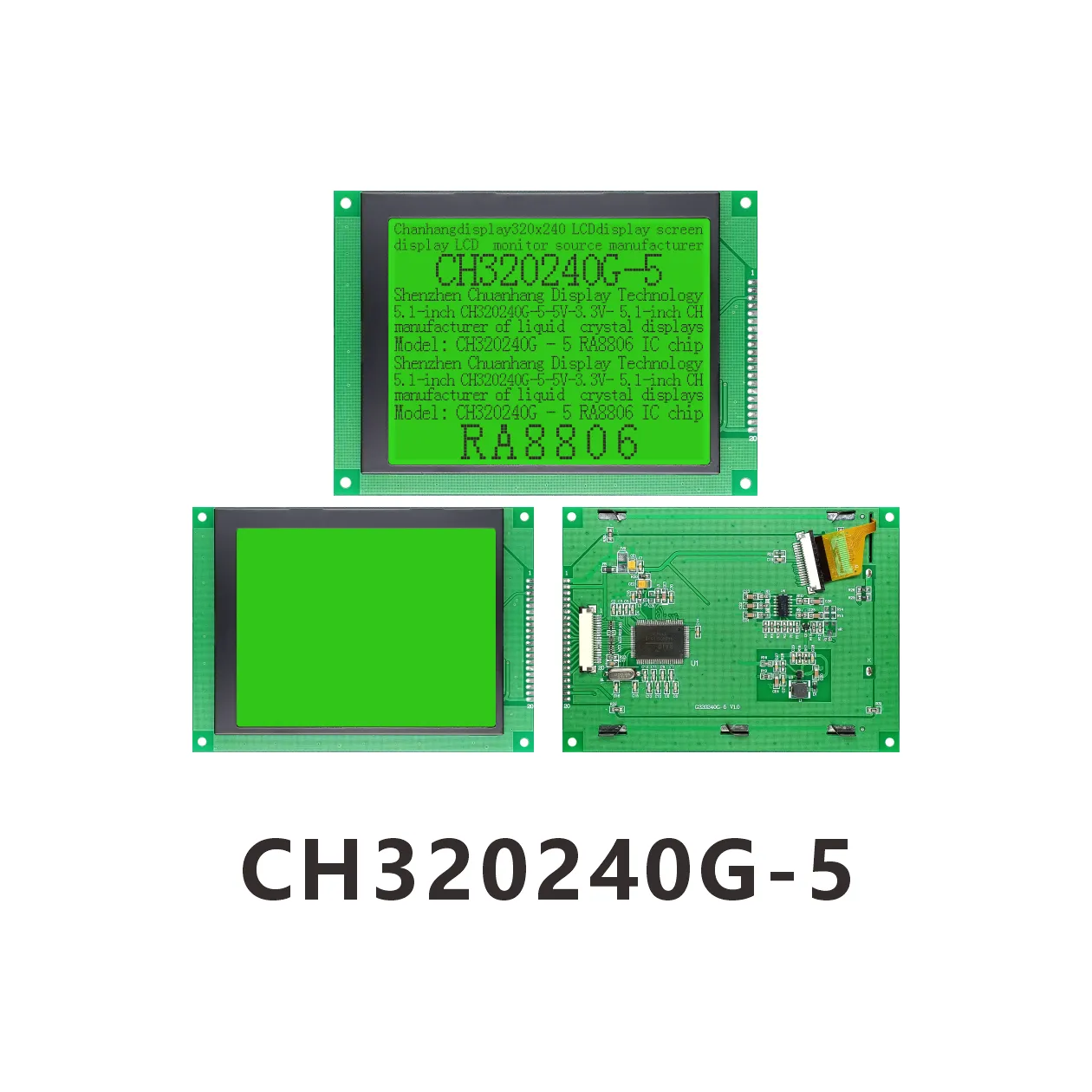 CH320240G-5 COG Grafik-LCD-Modul