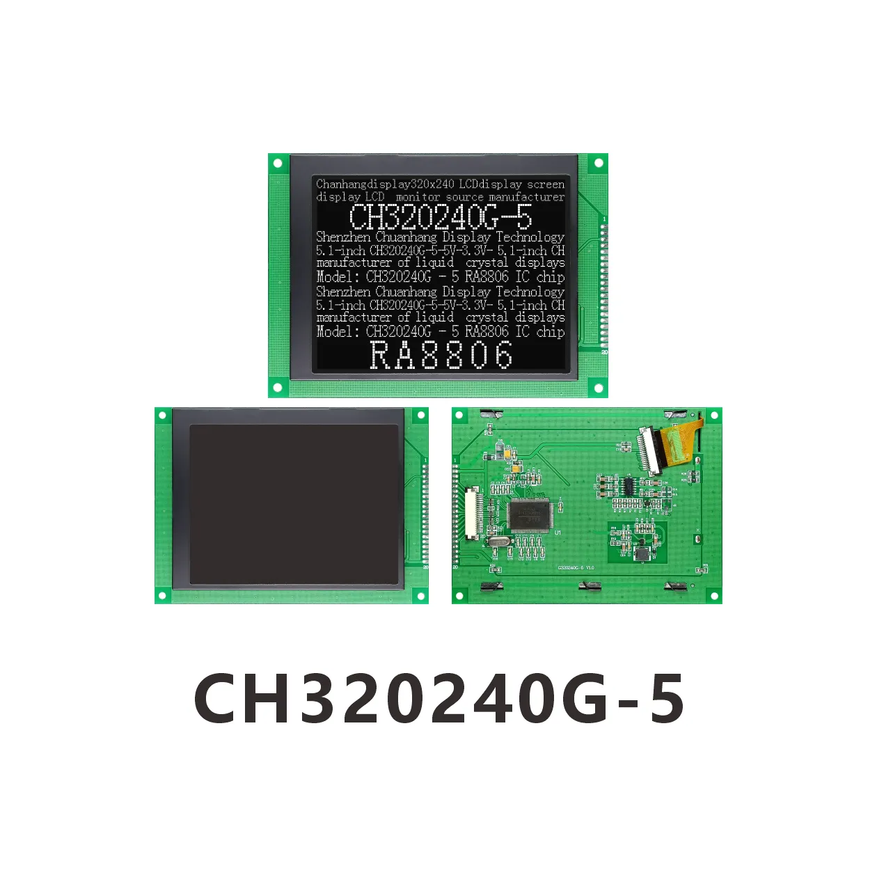 CH320240G-5 COG Grafik-LCD-Modul