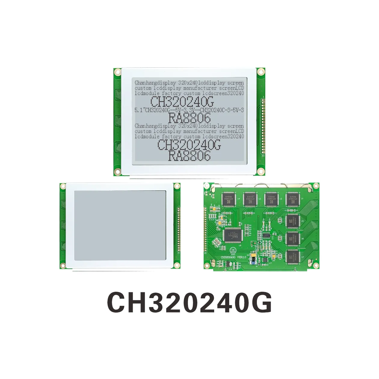 CH320240G Pantalla de Cristal L&iacute;quido 320x240