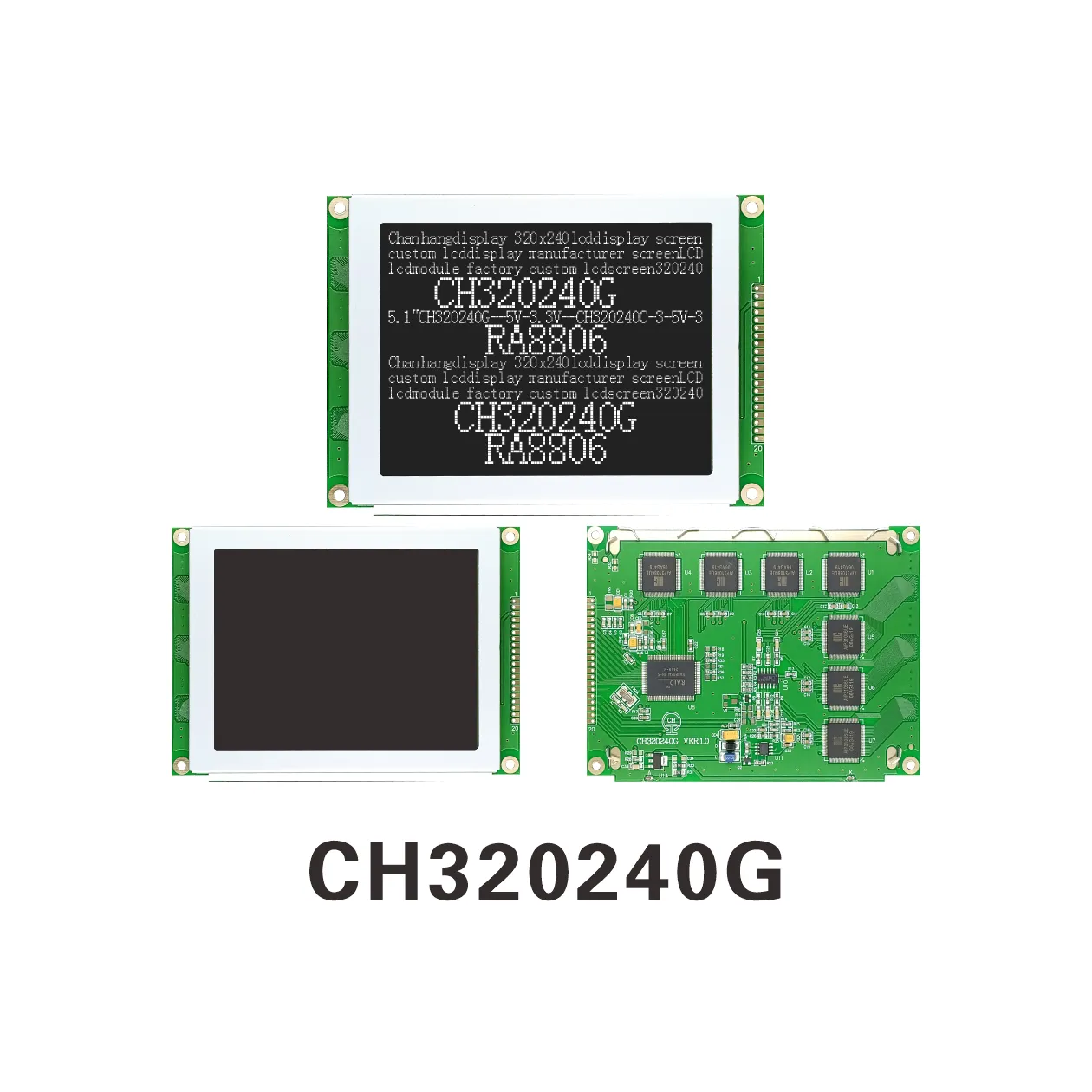 CH320240G Écran à cristaux liquides 320x240