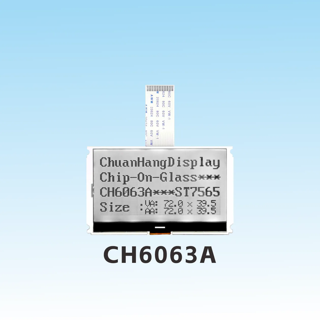 CH6063A   Modules LCD COG Concurrent