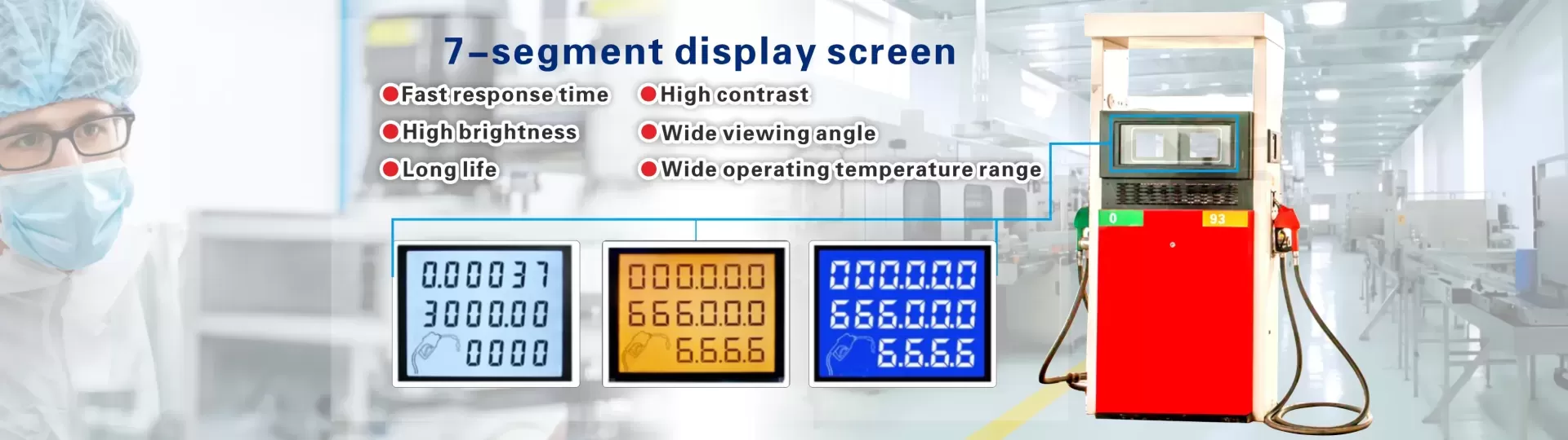 Hersteller und Fabrik f&uuml;r kundenspezifische LCD-Displays | ChuanHang Display