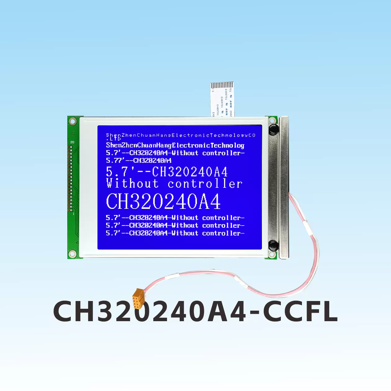 CH320240A4-CCFL 320x240 LCD Module