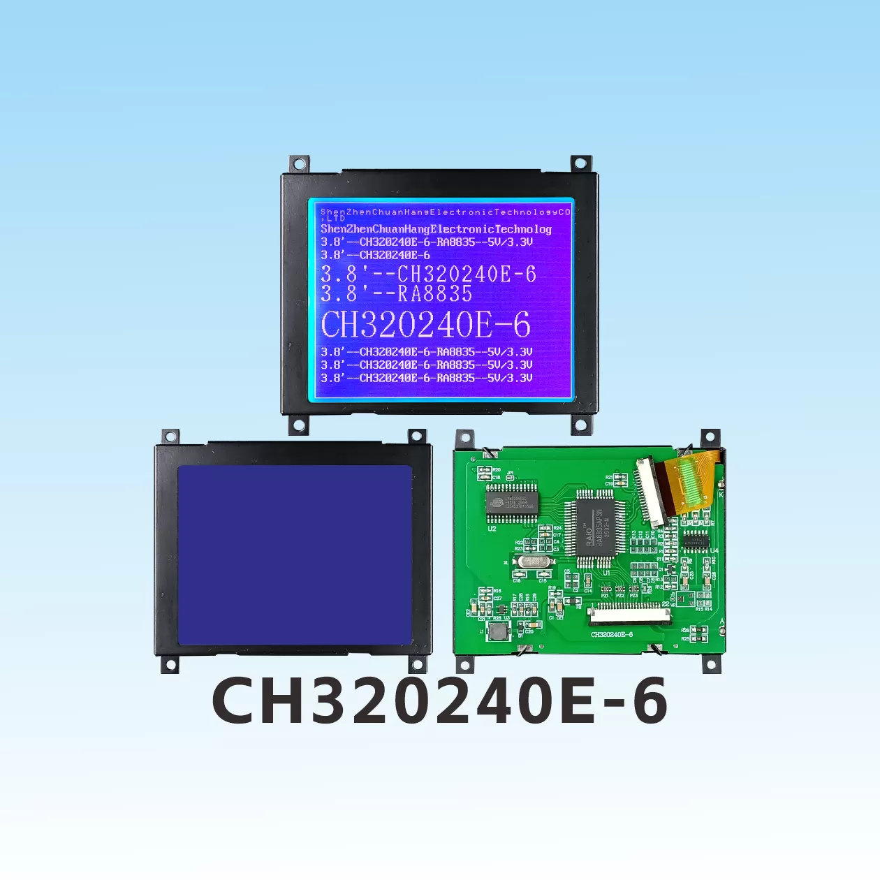 Module LCD graphique CH320240E-6 COG