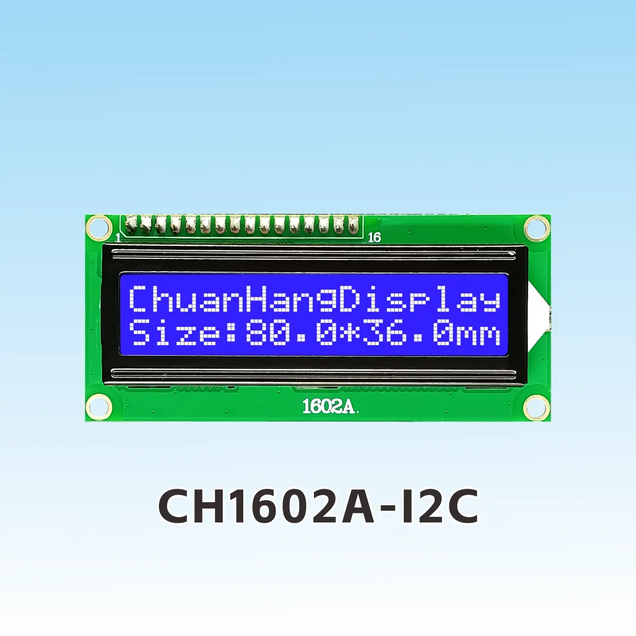 CH1602A-I2C