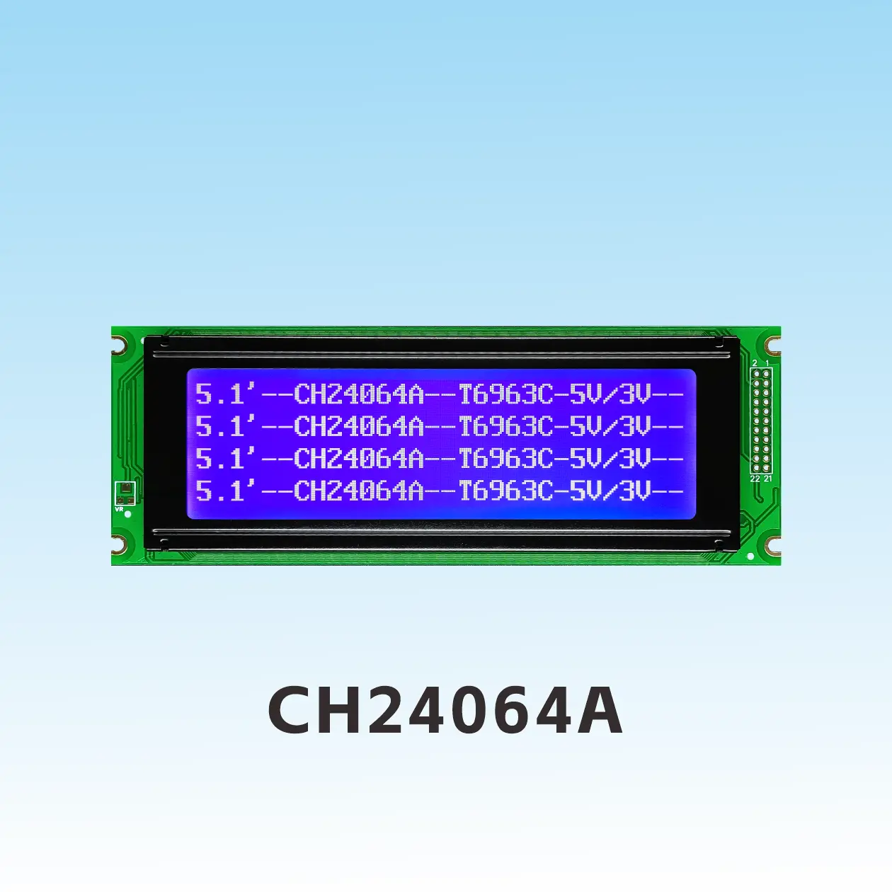CH24064A 240x64 Affichage LCD T6963C/UC6963 IC