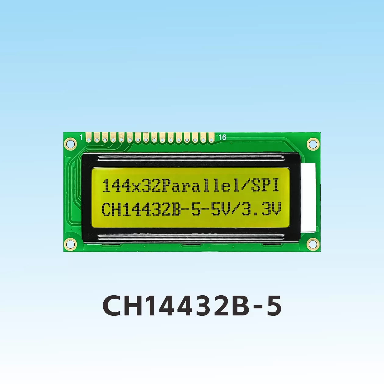 Pantalla LCD Gr&aacute;fica CH14432B-5