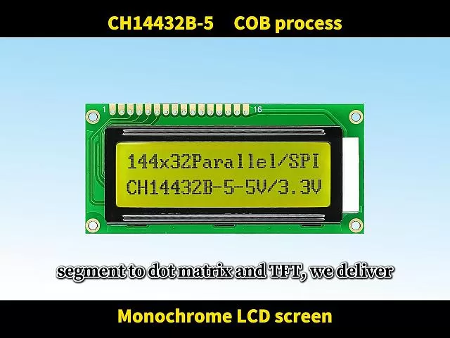 Pantalla LCD Gr&aacute;fica CH14432B-5