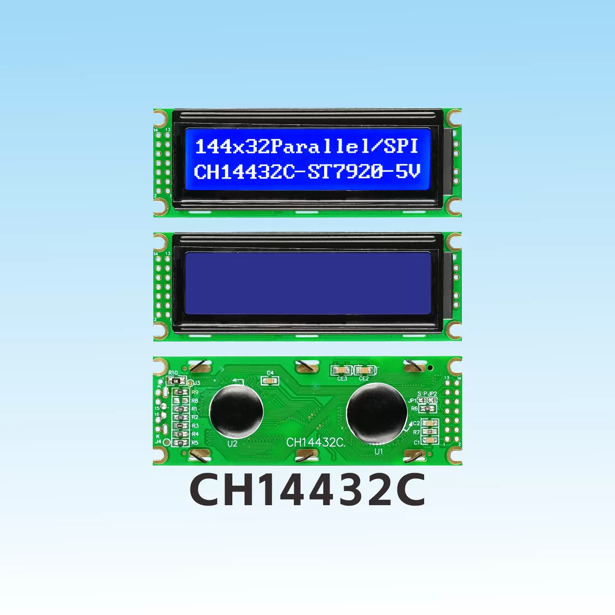 CH14432C 144x32 Pantalla Gr&aacute;fica LCD