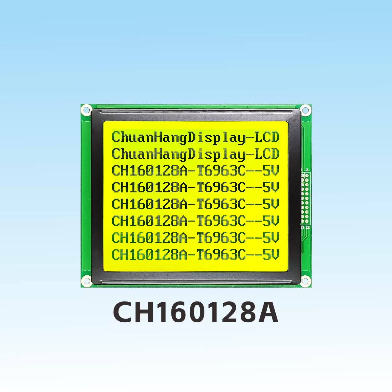 CH160128A Graphic Dot Matrix LCD Display
