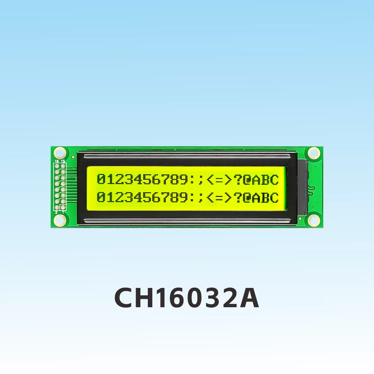 CH16032A 160x32 Fl&uuml;ssigkristallanzeige