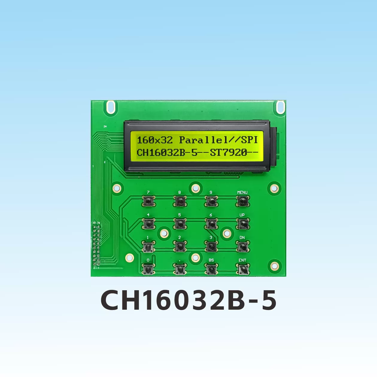 CH16032B-5 Pantalla de Cristal L&iacute;quido de 160x32