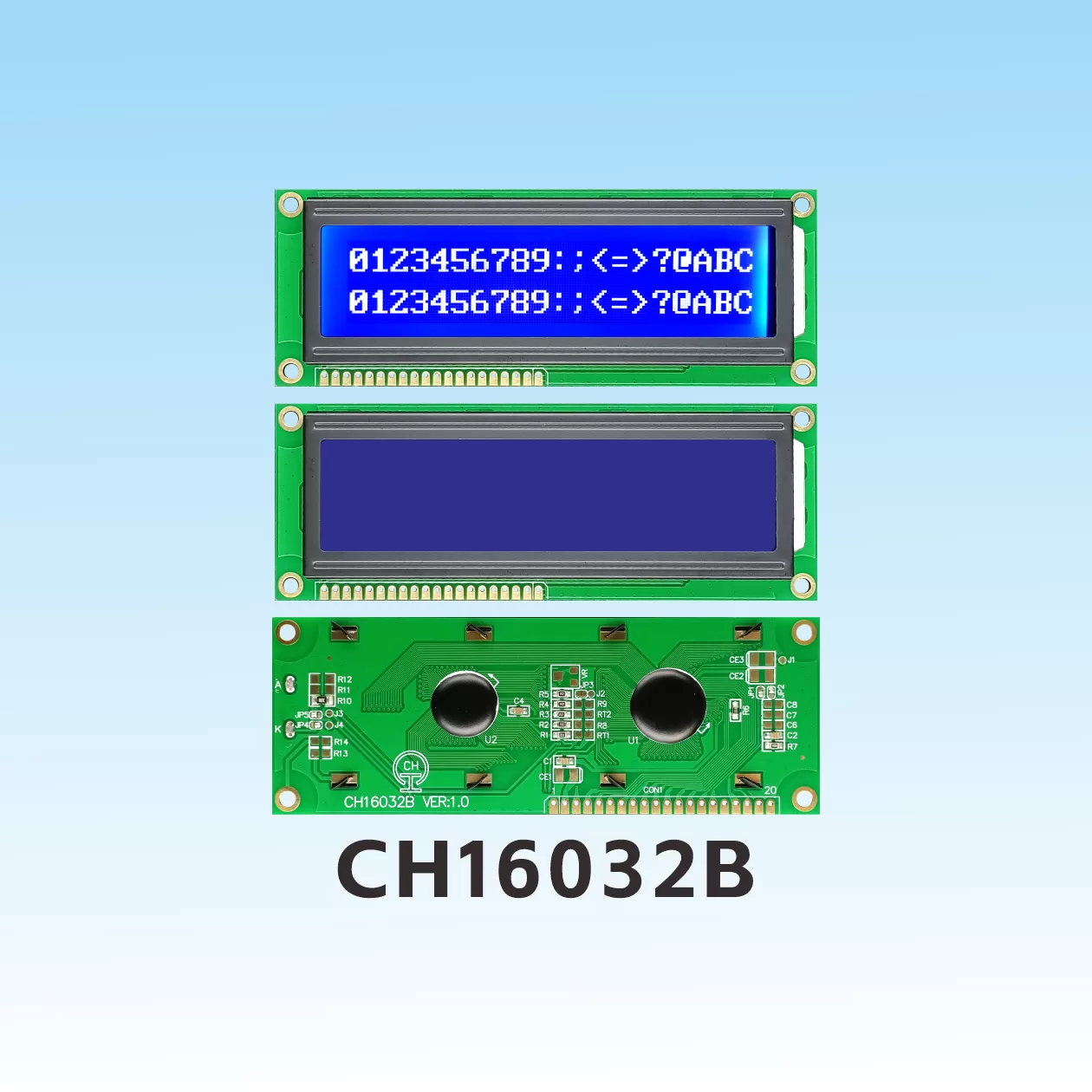 CH16032B Pantalla Gr&aacute;fica de Cristal L&iacute;quido
