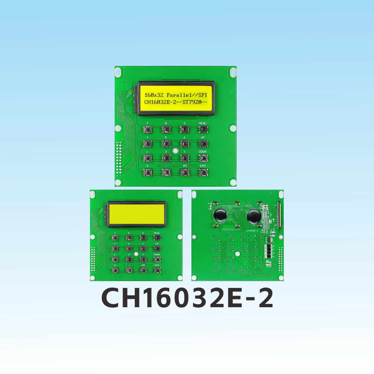 CH16032E-2 Pantalla de Cristal Líquido Gráfico