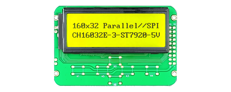 CH16032E-3 160x32 Fl&uuml;ssigkristallanzeige