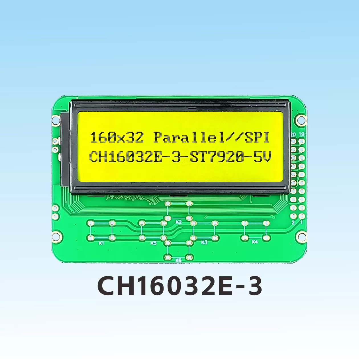 CH16032E-3 160x32 Pantalla de Cristal L&iacute;quido