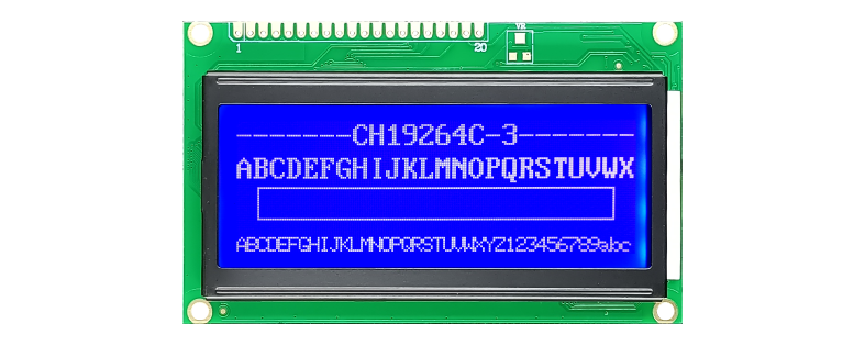 CH19264C-3 192x64 LCD Grafikdisplays