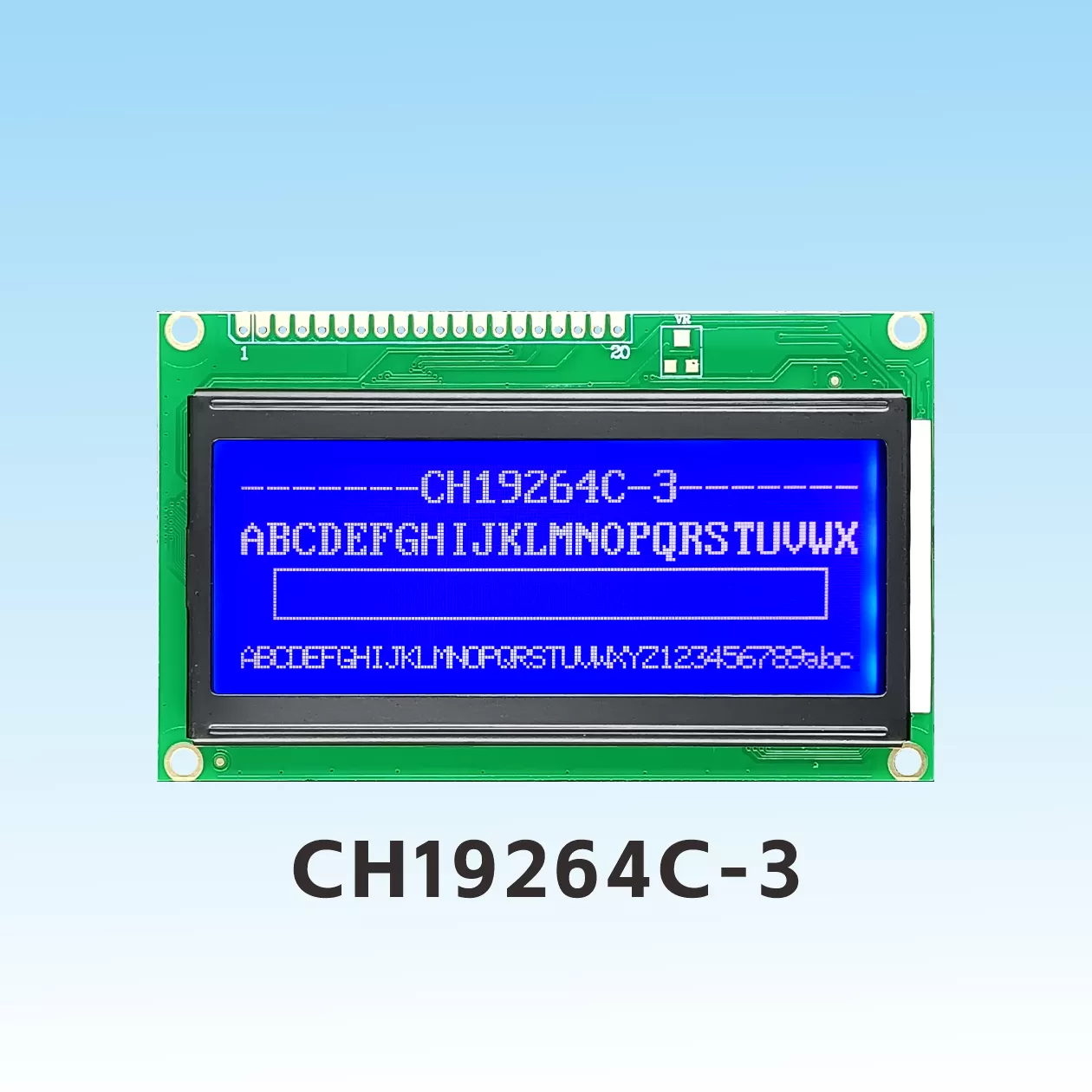 CH19264C-3 192x64 LCD Graphic Displays