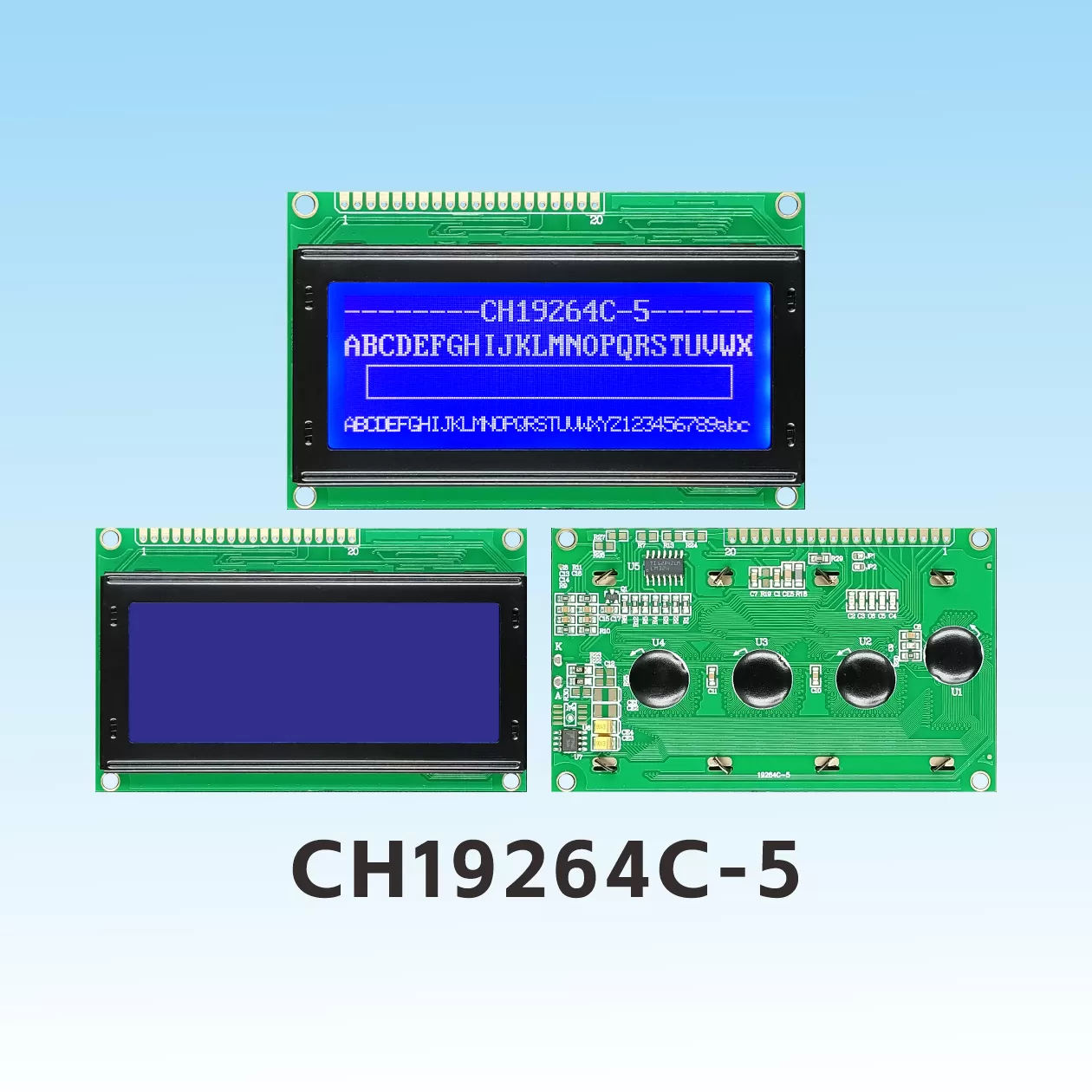 CH19264C-5 192x64 LCD Graphic Displays
