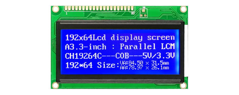 CH19264C 192x64 LCD-Grafikdisplays