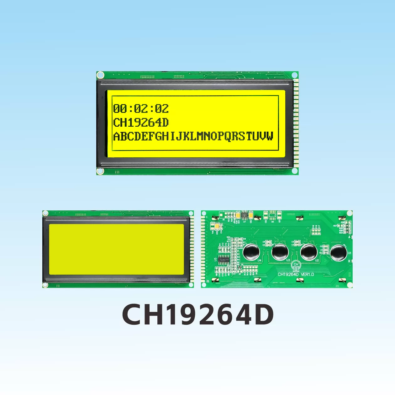 CH19264D 192x64 LCD Graphic Displays