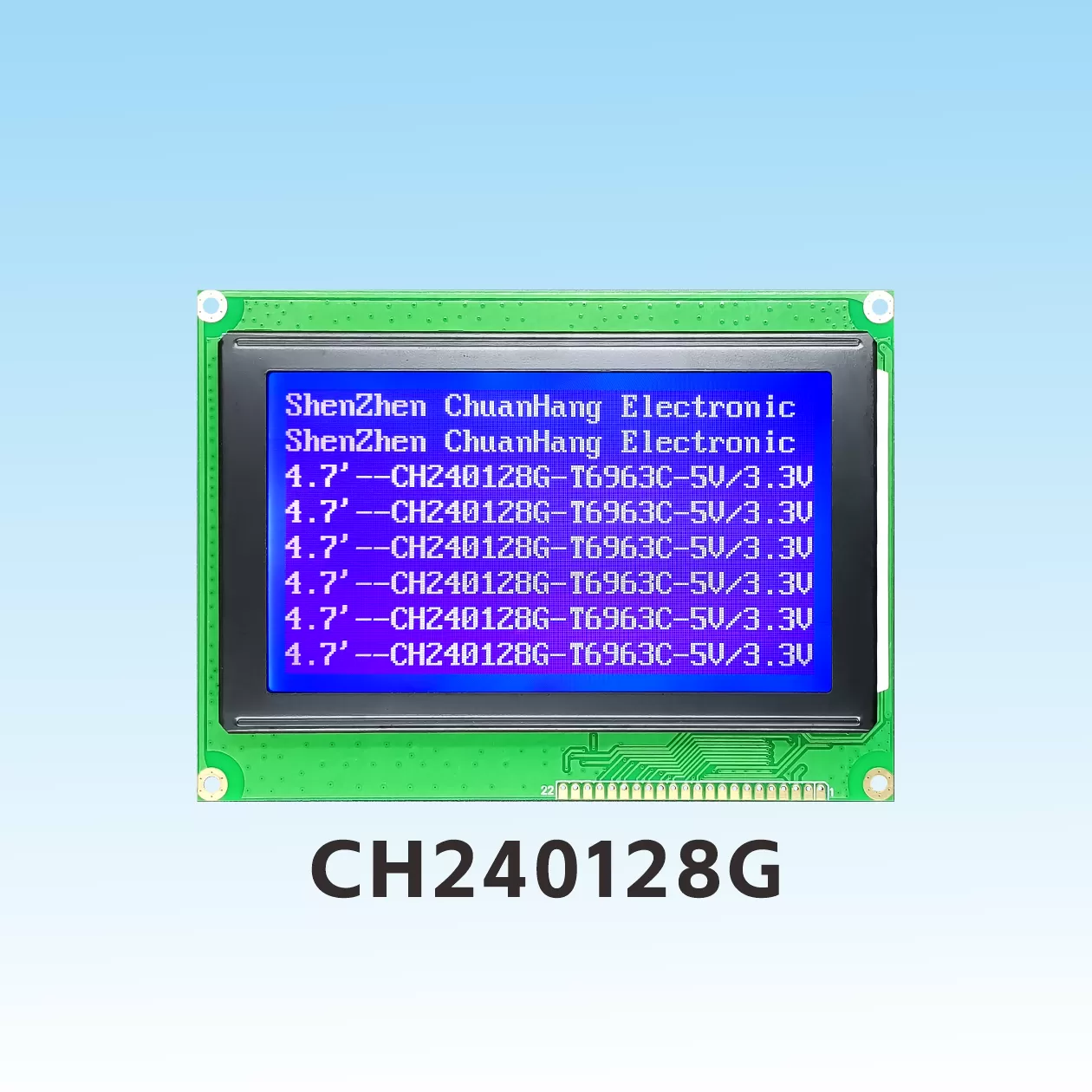 CH240128G 240x128 LCD-Modul