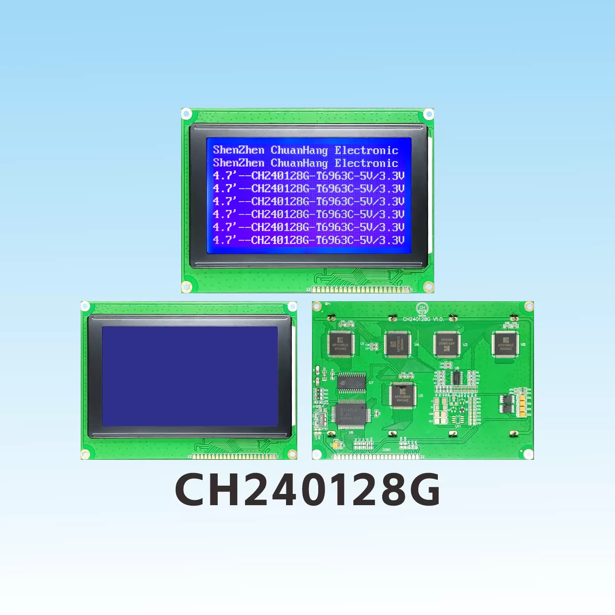 CH240128G 240x128 LCD-Modul