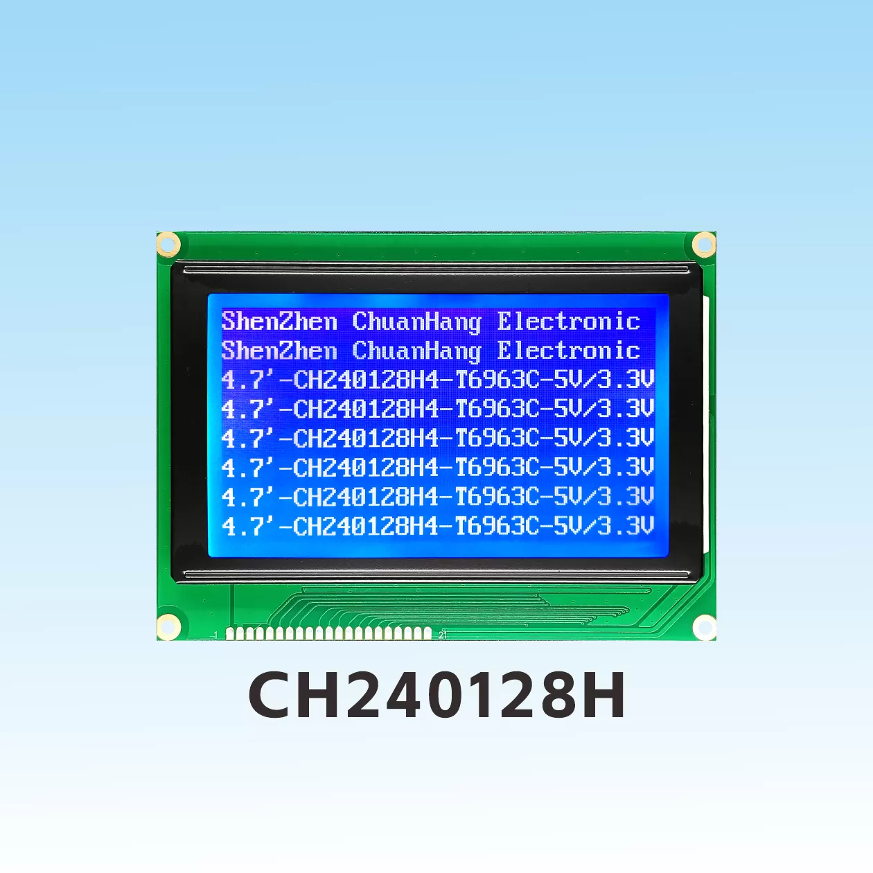 CH240128H4 Chip-on-Board-LCD-Modul 240x128
