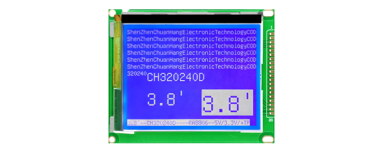 CH320240D Chip on Glass LCD Module 320x240