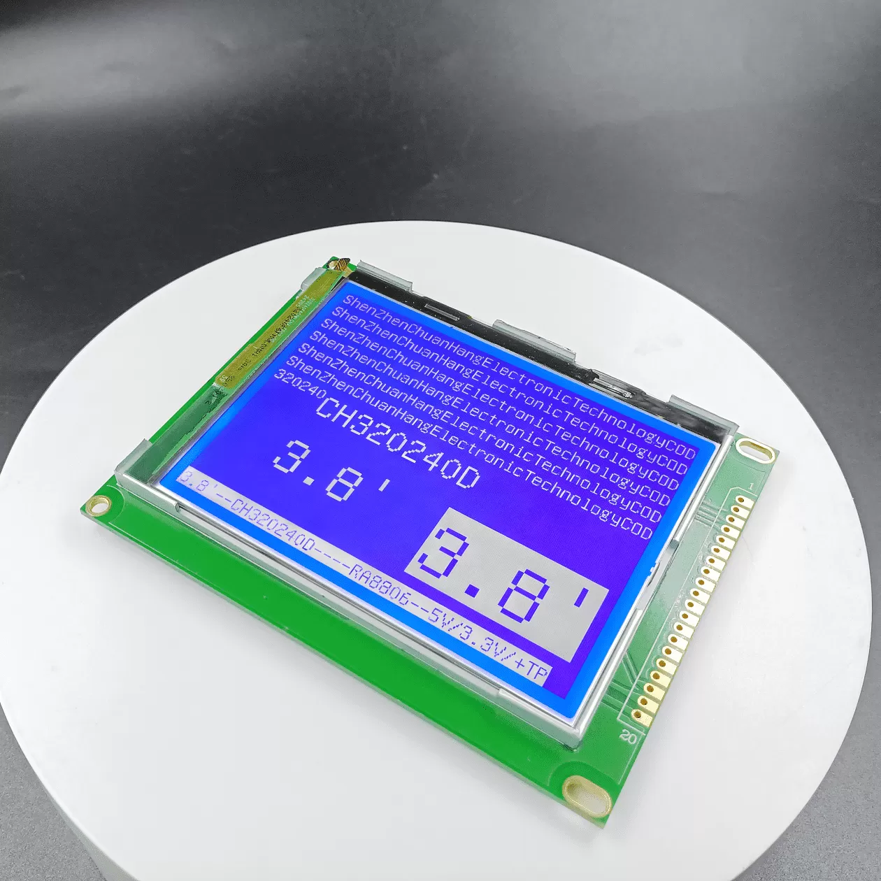 CH320240D Chip on Glass LCD Module 320x240