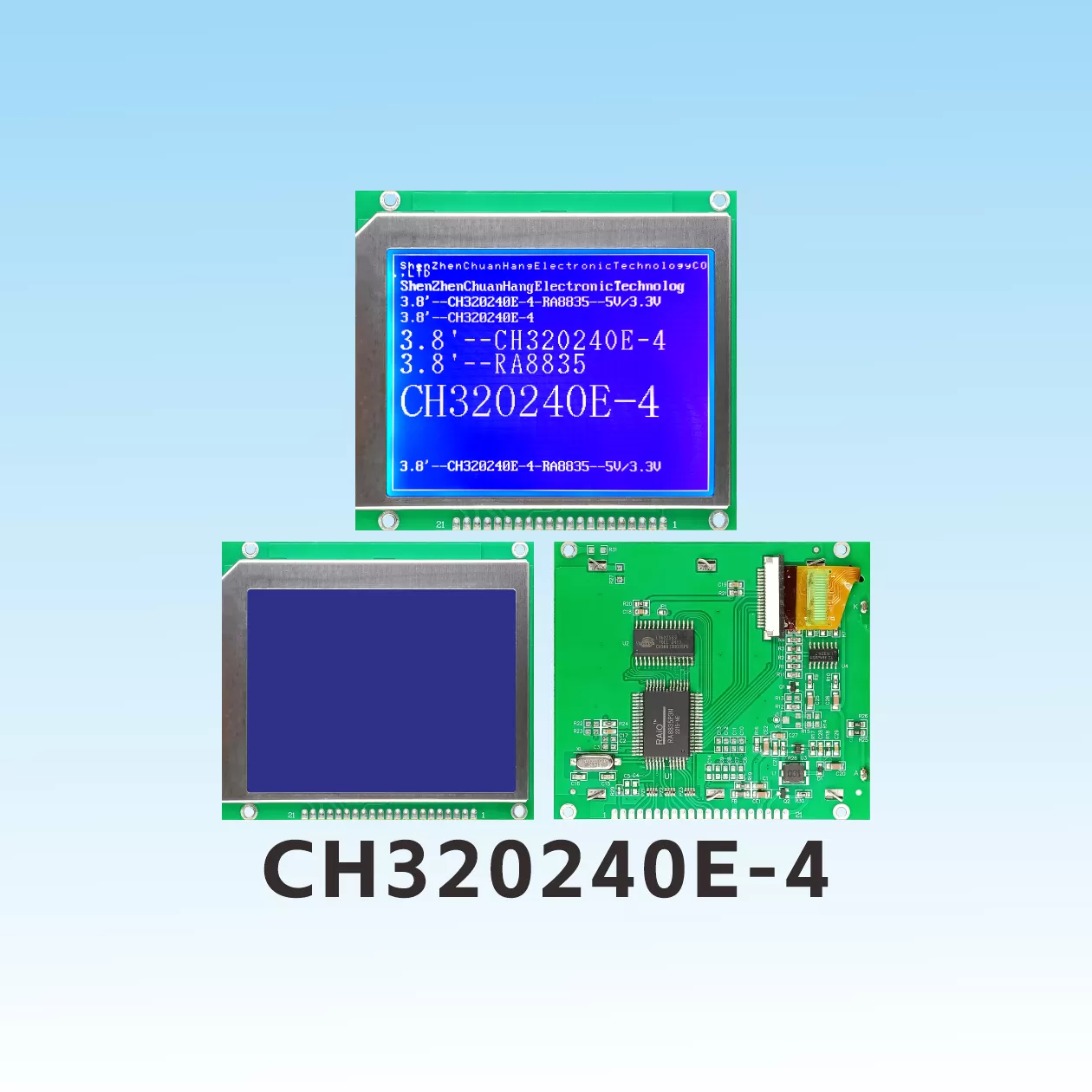 CH320240E-4 Graphic Liquid Crystal Display Module