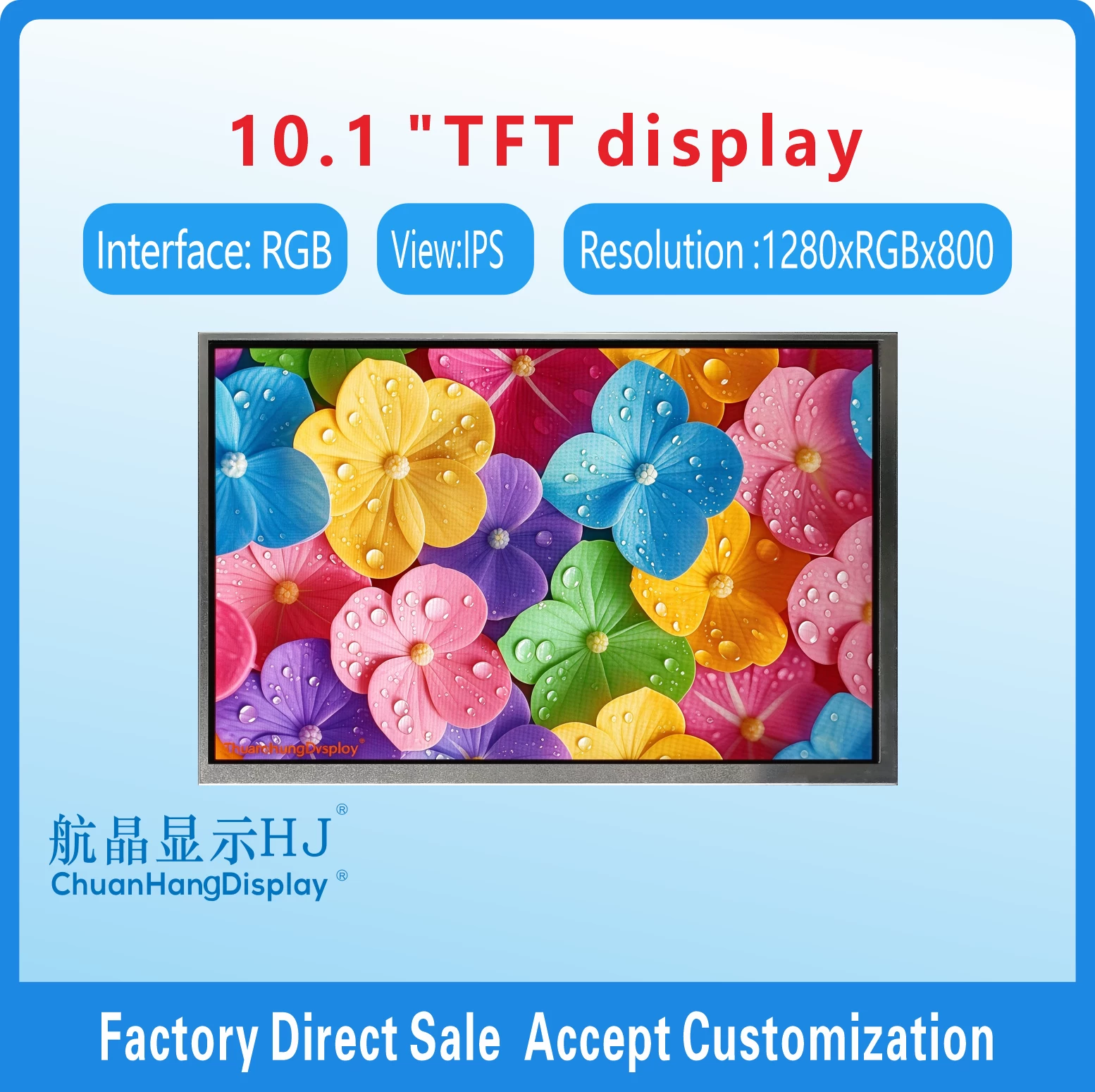 OEM 10.1 Inch  CH10.1-1280800W-C037