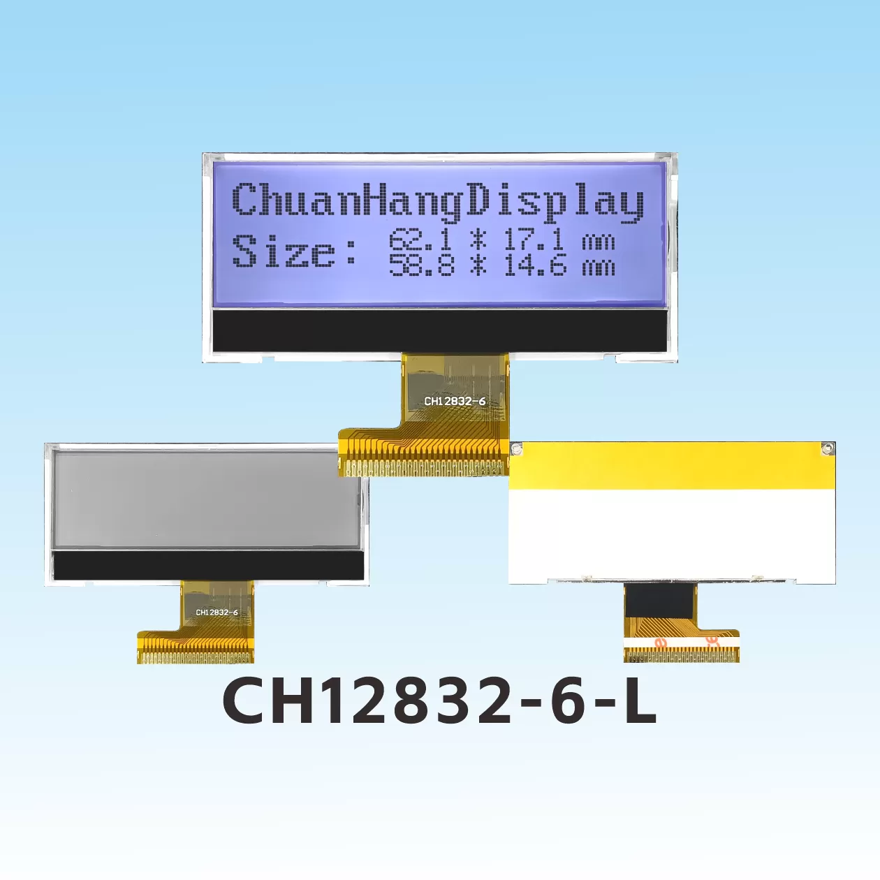 CH12832-6-L LCD-Anzeigemodul