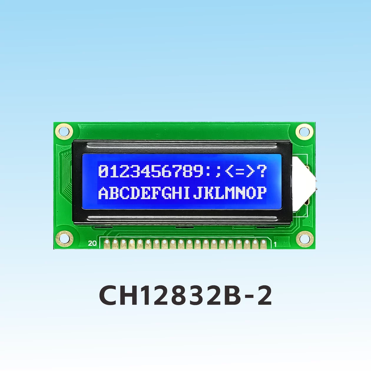 CH12832B-2 128x32 Graphic COB LCD Display