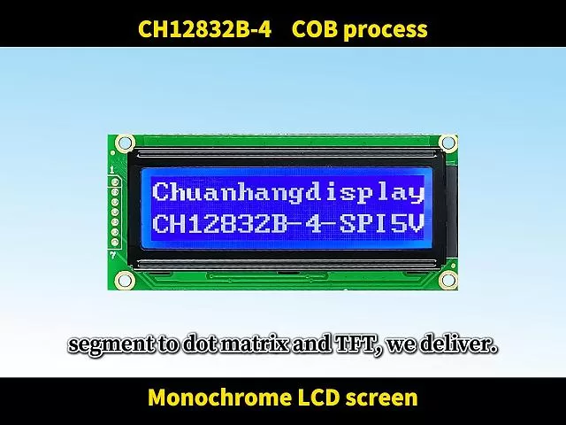 CH12832B-4 128x32 Graphic LCD Display (AIP31066)