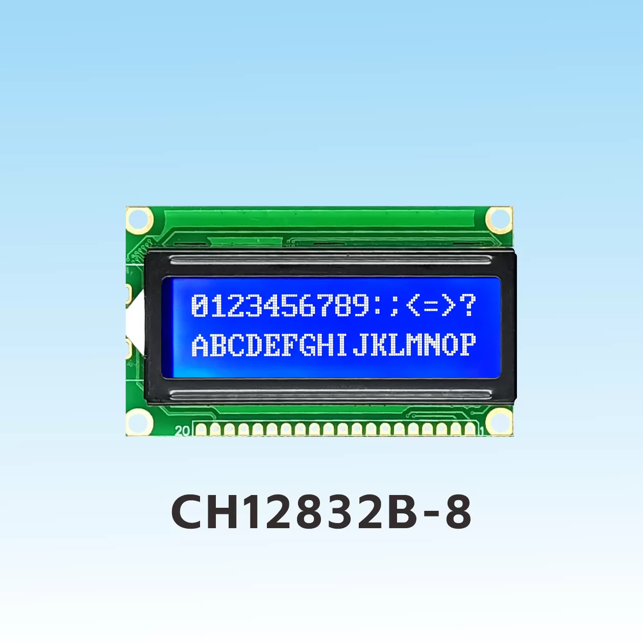 CH12832B-8 128x32 Graphic LCD Display (AIP31066)