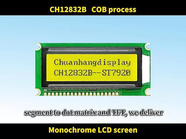 CH12832B 128x32 Graphic COB LCD Display